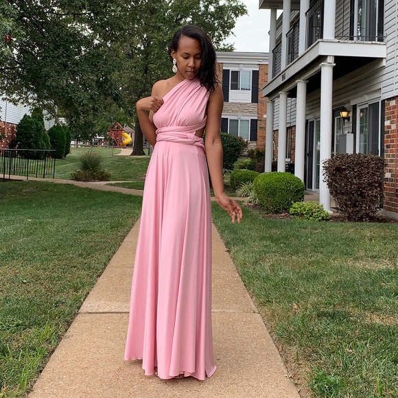 Pink Infinity Maxi Dress - Picture 4 of 8